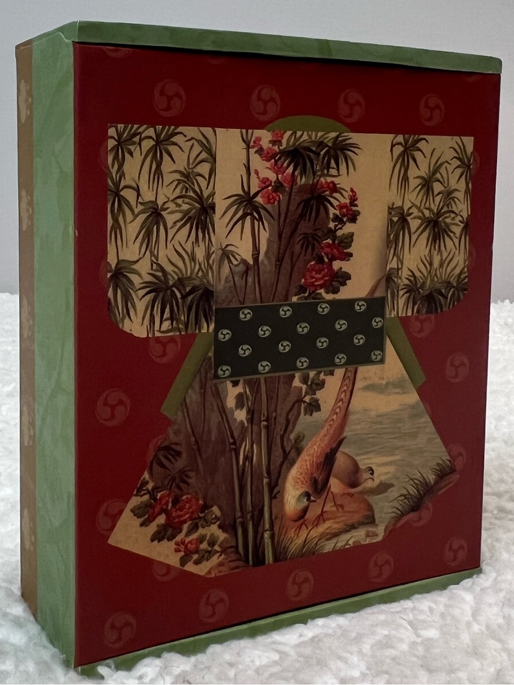 C.R. Gibson "Kimonos" Asian-Inspired, Blank Box of 20 w/Envelopes Notecards